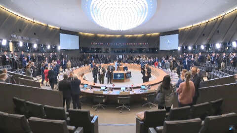 NATO Dışişleri Bakanları Toplantısı başladı (Ek Fotoğraflar)