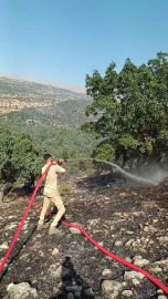 Siirt'te örtü yangını (2)