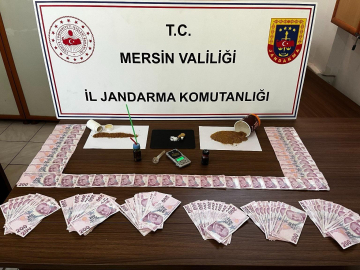 Mersin'de uyuşturucu operasyonu: 4 gözaltı