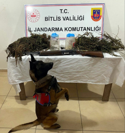 Bitlis'te 3 kilo 960 gram kubar esrar ele geçirildi; 1 tutuklama