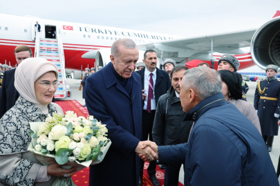 Cumhurbaşkanı Erdoğan Kazan'da